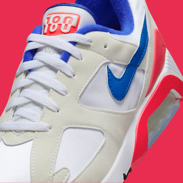 Nike Air 180 - White/Ultramarine/Solar Red-Preorder Item-Navy Selected Shop