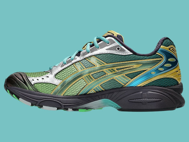 P. Andrade x Asics Gel Kayano 14 - Gradiation Green/Metal Green-Preorder Item-Navy Selected Shop