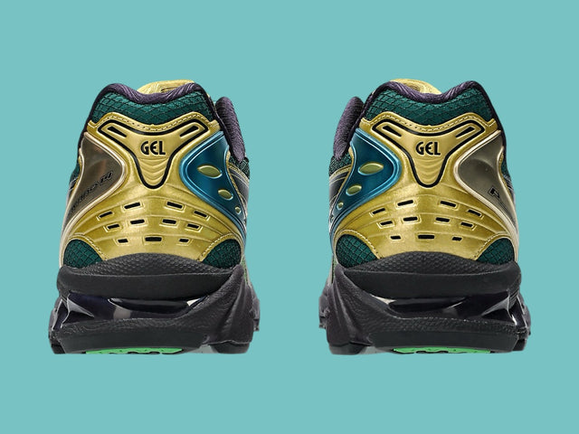 P. Andrade x Asics Gel Kayano 14 - Gradiation Green/Metal Green-Preorder Item-Navy Selected Shop