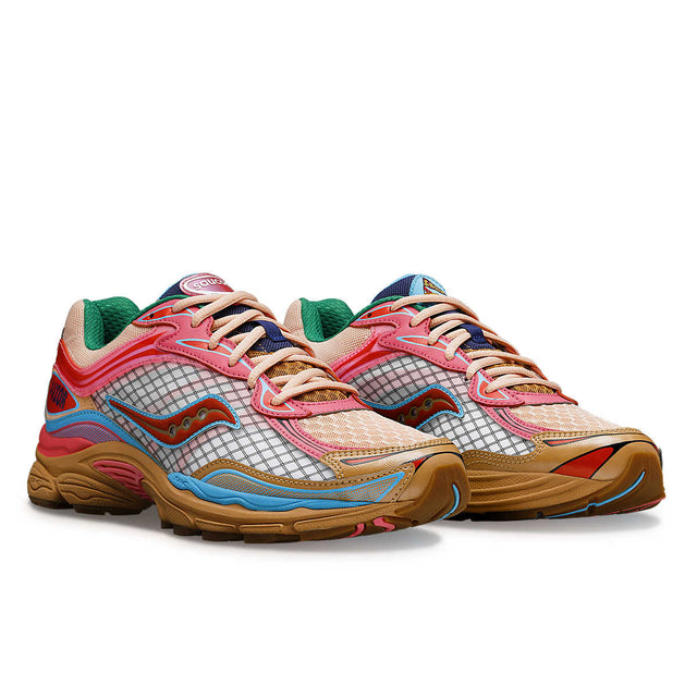 Jae Tips x Saucony Progrid Omni 9 - Tan/Pink-Preorder Item-Navy Selected Shop