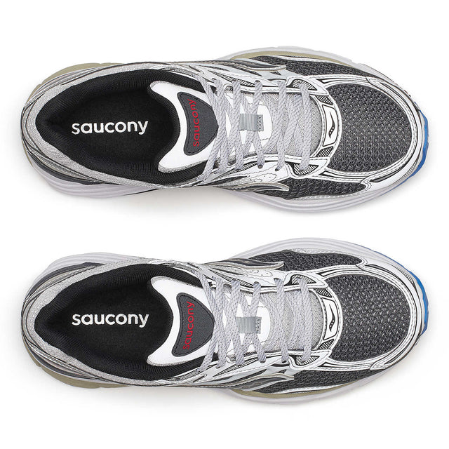 Saucony Progrid Omni 9 Metallic - Grey/Silver-Preorder Item-Navy Selected Shop