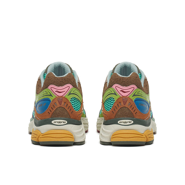 Sneaker Politics x Saucony Progrid Omni 9 "Sportsman’s Paradise" - Blue/Brown-Preorder Item-Navy Selected Shop