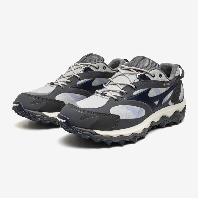 Mizuno Wave Mujin TL Goretex - Gray/Navy
