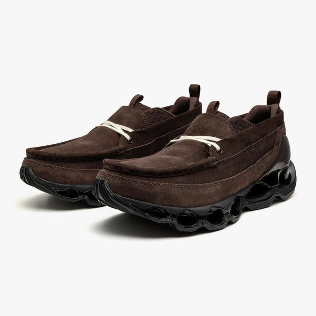 Mizuno Wave Prophecy Moc Suede - Brown-Preorder Item-Navy Selected Shop