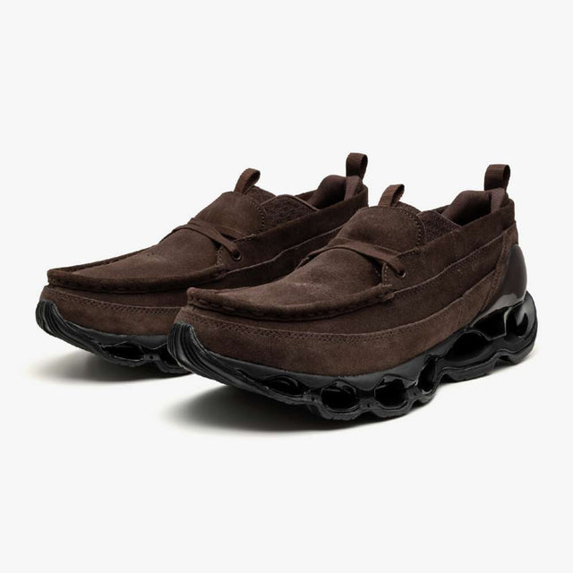 Mizuno Wave Prophecy Moc Suede - Brown-Preorder Item-Navy Selected Shop