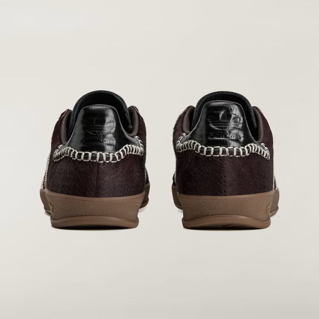Wales Bonner x adidas Gazelle Pony - Aurora Coffee/Wonder White/Core Black-Preorder Item-Navy Selected Shop