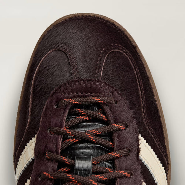 Wales Bonner x adidas Gazelle Pony - Aurora Coffee/Wonder White/Core Black-Preorder Item-Navy Selected Shop
