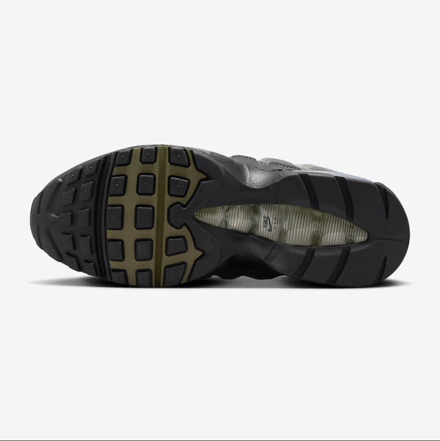 Nike WMNS Air Max 95 Big Bubble - Black/White/Reflect Silver/Medium Olive-Preorder Item-Navy Selected Shop