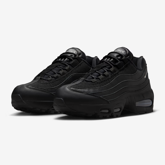 Nike WMNS Air Max 95 Big Bubble - Black/Anthracite/Smoke Grey/Metallic Pewter-Preorder Item-Navy Selected Shop