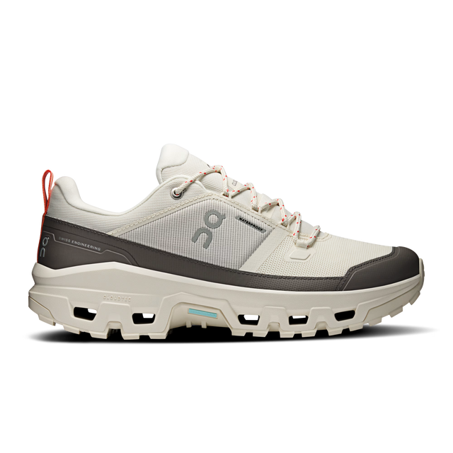 On Cloudrock Low Waterproof - Ivory/Ivory