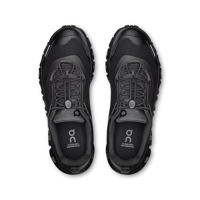 On WMNS Cloud 6 Geo Waterproof - Black/Black-Preorder Item-Navy Selected Shop