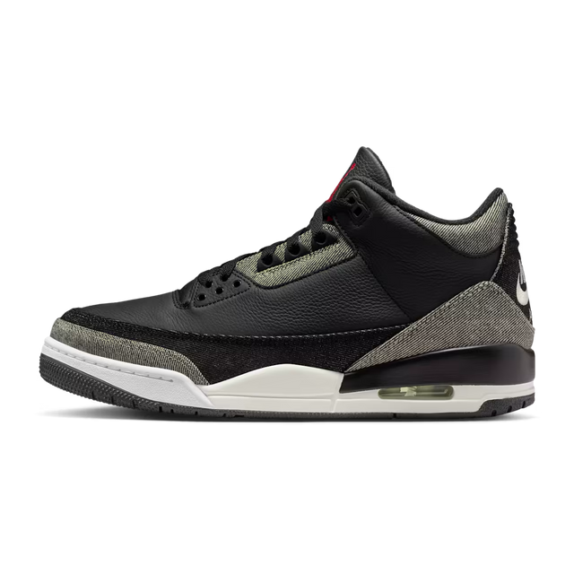 Levi's® x Nike Air Jordan 3 SP - Denim/Black/Gym Red-Preorder Item-Navy Selected Shop