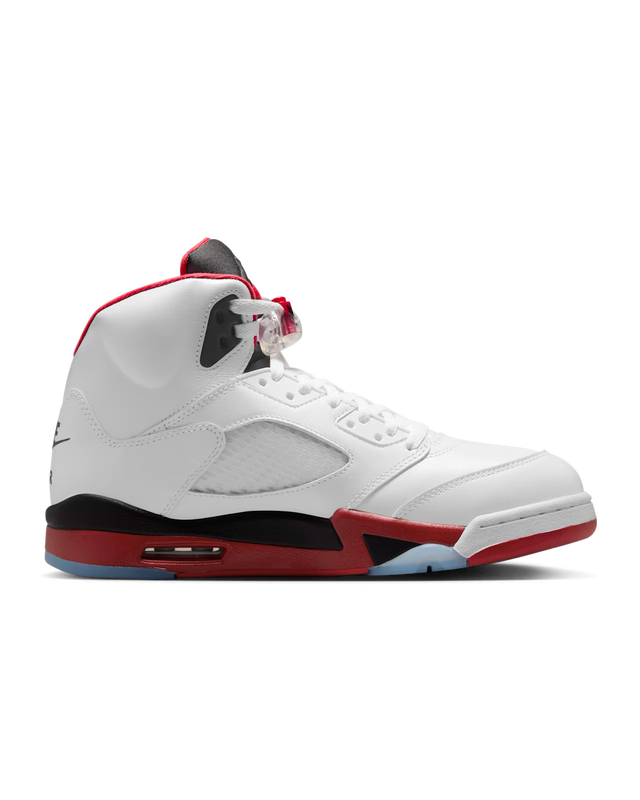Nike Air Jordan 5 Retro OG - White/Fire Red/Black-Preorder Item-Navy Selected Shop