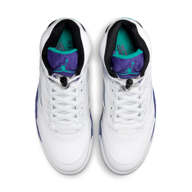 Nike Air Jordan 5 Retro "Grape" - White/New Emerald/Grape Ice/Black-Preorder Item-Navy Selected Shop