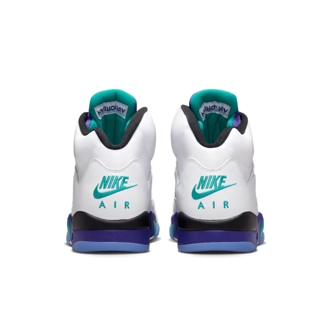 Nike Air Jordan 5 Retro "Grape" - White/New Emerald/Grape Ice/Black-Preorder Item-Navy Selected Shop