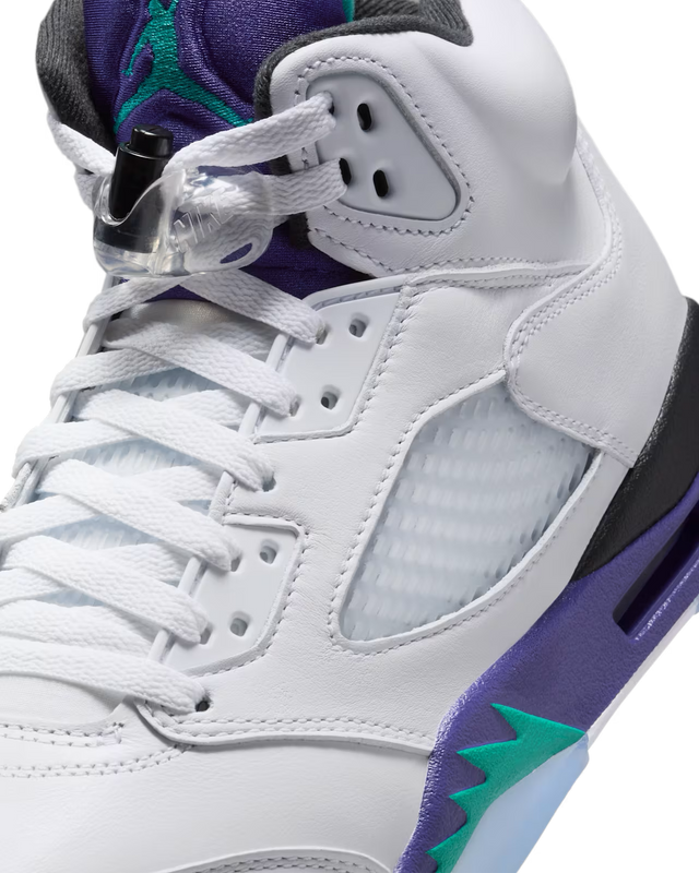 Nike Air Jordan 5 Retro "Grape" - White/New Emerald/Grape Ice/Black-Preorder Item-Navy Selected Shop