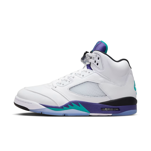 Nike Air Jordan 5 Retro "Grape" - White/New Emerald/Grape Ice/Black-Preorder Item-Navy Selected Shop