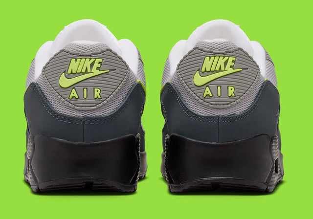 Nike Air Max 90 - Black/Anthracite/Light Charcoal/Neon Yellow-Preorder Item-Navy Selected Shop