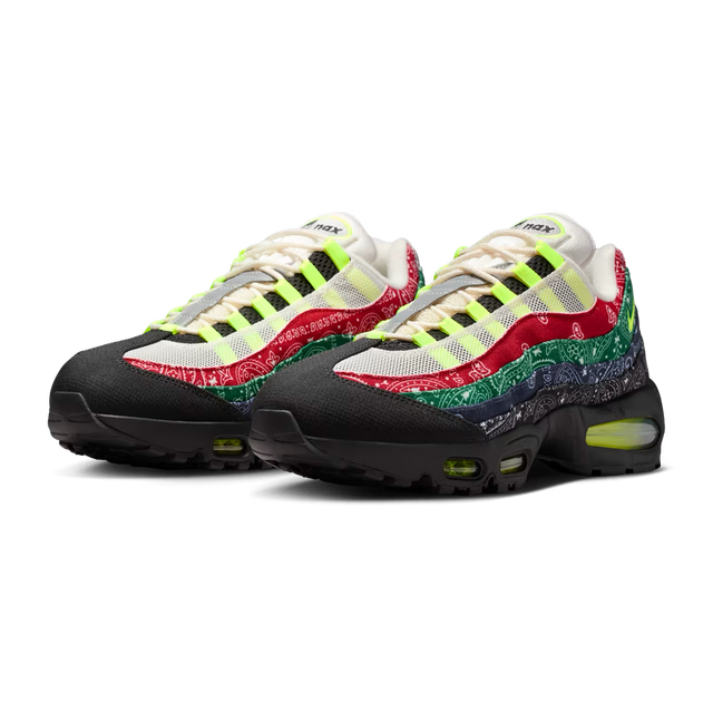 Nike Air Max 95 Big Bubble SP - Sail/Volt/University Red/Sport Green-Preorder Item-Navy Selected Shop