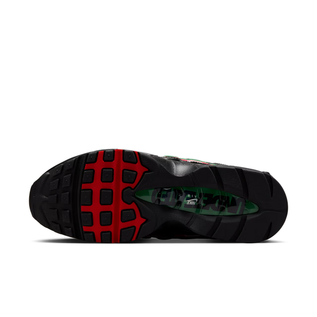 UNDEFEATED x Nike Air Max 95 SP - Black/Metallic Silver/Gorge Green/Sport Red