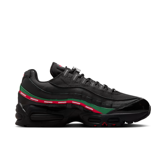 UNDEFEATED x Nike Air Max 95 SP - Black/Metallic Silver/Gorge Green/Sport Red