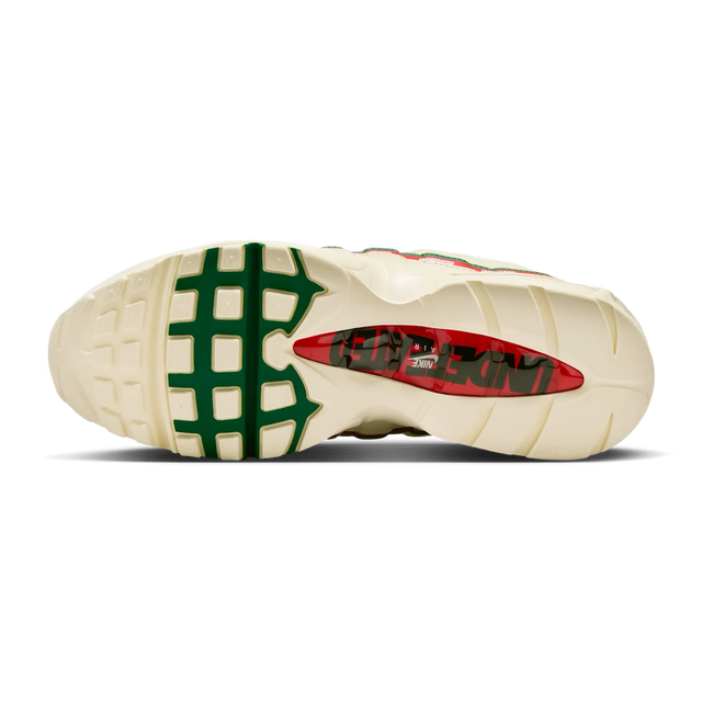 UNDEFEATED x Nike Air Max 95 SP - Sail/Metallic Silver/Gorge Green/Sport Red-Preorder Item-Navy Selected Shop