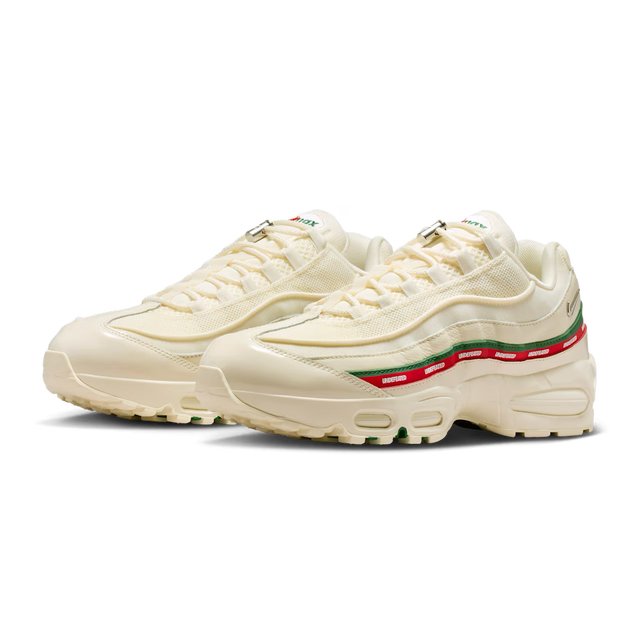 UNDEFEATED x Nike Air Max 95 SP - Sail/Metallic Silver/Gorge Green/Sport Red-Preorder Item-Navy Selected Shop