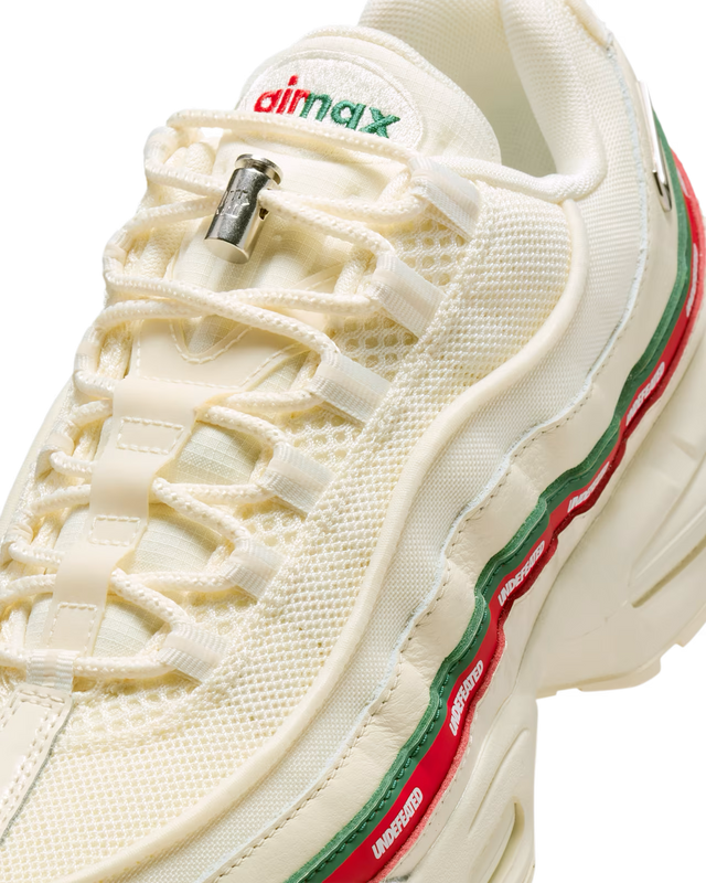 UNDEFEATED x Nike Air Max 95 SP - Sail/Metallic Silver/Gorge Green/Sport Red-Preorder Item-Navy Selected Shop