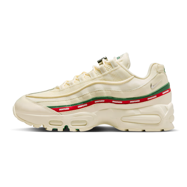 UNDEFEATED x Nike Air Max 95 SP - Sail/Metallic Silver/Gorge Green/Sport Red-Preorder Item-Navy Selected Shop
