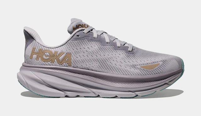 Hoka WMNS Clifton 9 Goretex - Fog Grey/Ash Grey