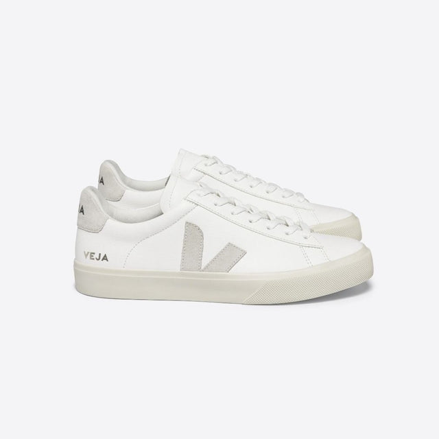 Veja Campo Leather - White Natural-Preorder Item-Navy Selected Shop