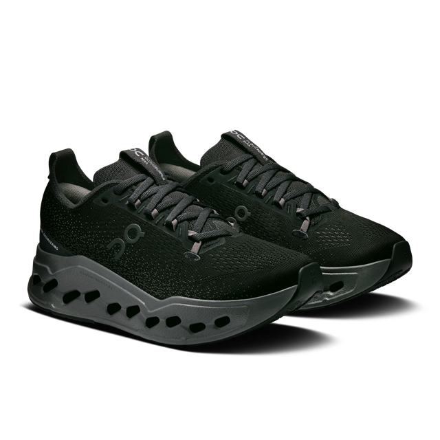 On WMNS Cloudsurfer Max - Black/Eclipse
