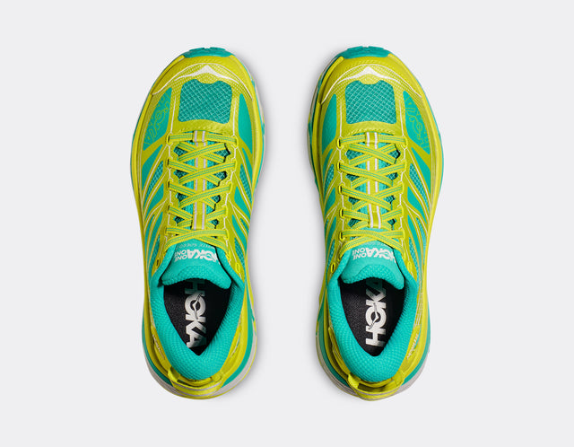 Hoka Mafate Speed 2 - Hoka Citrus/Electric Aqua-Preorder Item-Navy Selected Shop