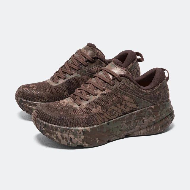 BEAMS x Hoka Bondi 7 - Chestnut/Black Bean-Preorder Item-Navy Selected Shop