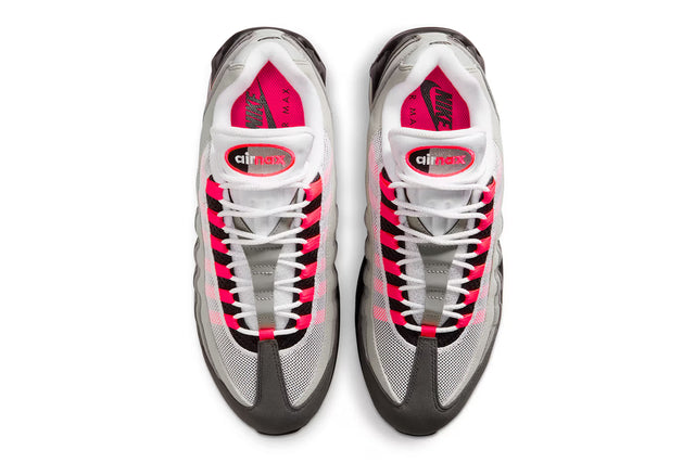 Nike Air Max 95 "Big Bubble" -  Black/Medium Ash/Dark Pewter/Solar Red