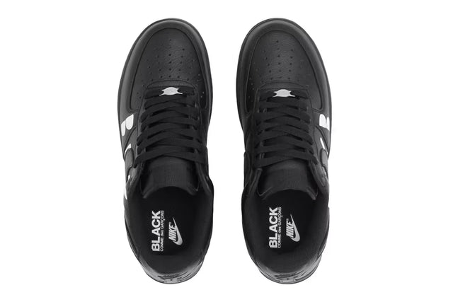 Black Comme des Garçons x Nike Air Force 1 Low Retro SP - Black/White-Preorder Item-Navy Selected Shop
