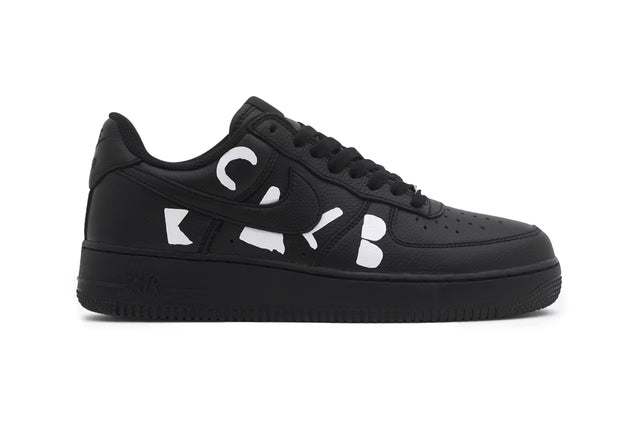 Black Comme des Garçons x Nike Air Force 1 Low Retro SP - Black/White-Preorder Item-Navy Selected Shop