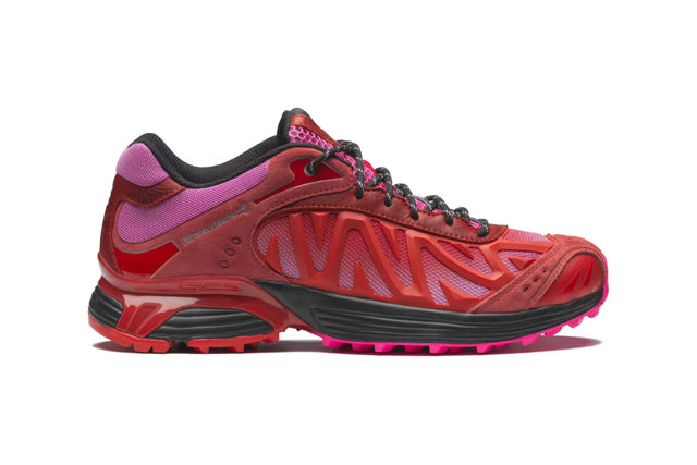 Aries x Salomon Lab XT-Whisper - Fiery Red/Fuchsia Pink/Black