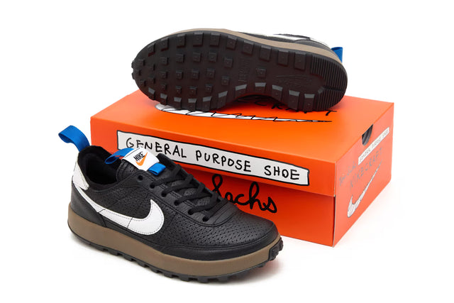 Tom Sachs x NikeCraft General Purpose Shoe - Black/White/Team Royal/Team Orange/Gum Dark Brown-Preorder Item-Navy Selected Shop