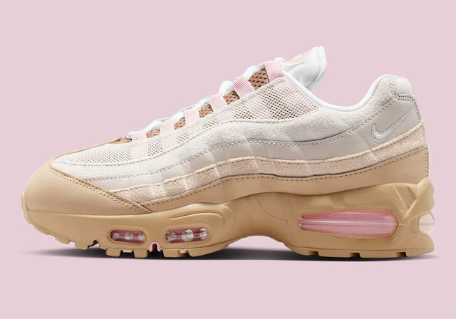 Nike WMNS Air Max 95 Big Bubble Linen - Fauna Brown/Phantom/Linen/Sanddrift/Light Orewood Brown/Medium Soft Pink-Preorder Item-Navy Selected Shop