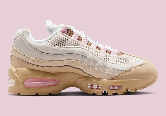 Nike WMNS Air Max 95 Big Bubble Linen - Fauna Brown/Phantom/Linen/Sanddrift/Light Orewood Brown/Medium Soft Pink-Preorder Item-Navy Selected Shop