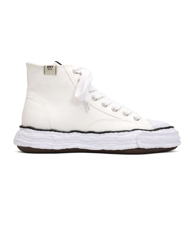 Maison MIHARA YASUHIRO "PETERSON23" OG Sole Canvas High-top - White-Preorder Item-Navy Selected Shop