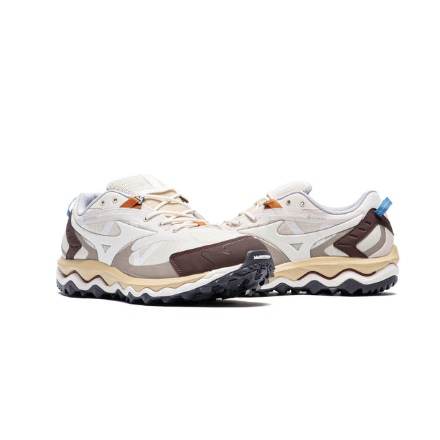 Mizuno Wave Mujin TL Goretex - Summer Sand/Pristine/Chicory Coffee-Preorder Item-Navy Selected Shop