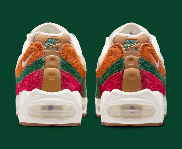 Nike Air Max 95 Big Bubble “7-Eleven” - Sail/Total Orange/Sport Green/Metallic Silver