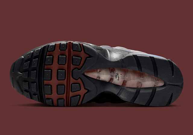 Nike WMNS Air Max 95 Big Bubble - Black/White/Medium Grey/Fauna Brown-Preorder Item-Navy Selected Shop