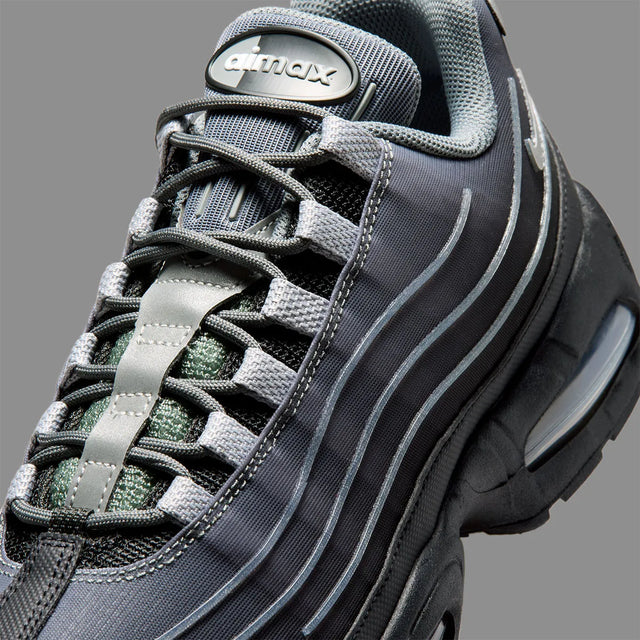 Nike Air Max 95 Big Bubble Tech - Black/Smoke Grey/Metallic Silver/Wolf Grey-Preorder Item-Navy Selected Shop