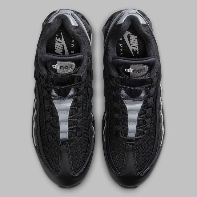 Nike Air Max 95 OG Big Bubble - Black/White/Metallic Silver-Preorder Item-Navy Selected Shop