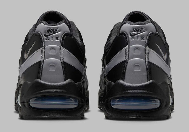 Nike Air Max 95 OG Big Bubble - Black/White/Metallic Silver-Preorder Item-Navy Selected Shop