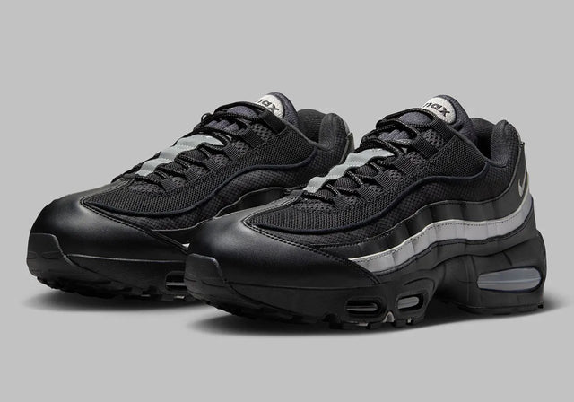 Nike Air Max 95 OG Big Bubble - Black/White/Metallic Silver-Preorder Item-Navy Selected Shop