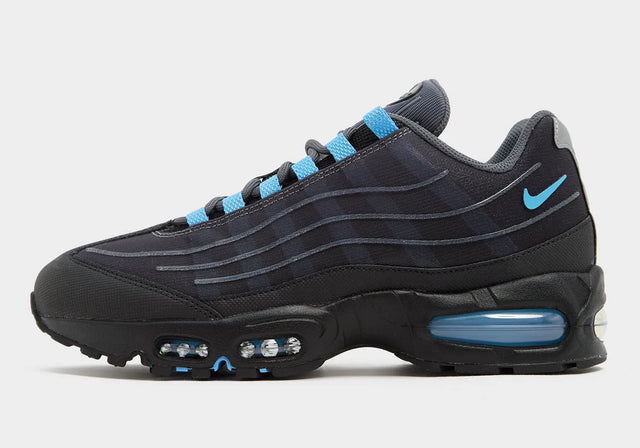 Nike Air Max 95 Big Bubble Tech - Black/University Blue/Iron Grey-Preorder Item-Navy Selected Shop